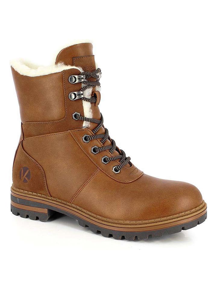 Kimberfeel Winterboots  in Camel günstig kaufen