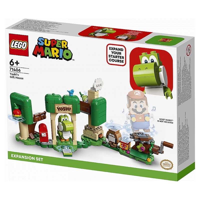 71406 Ensemble d'extension la maison cadeau de Yoshi LEGO Super Mario