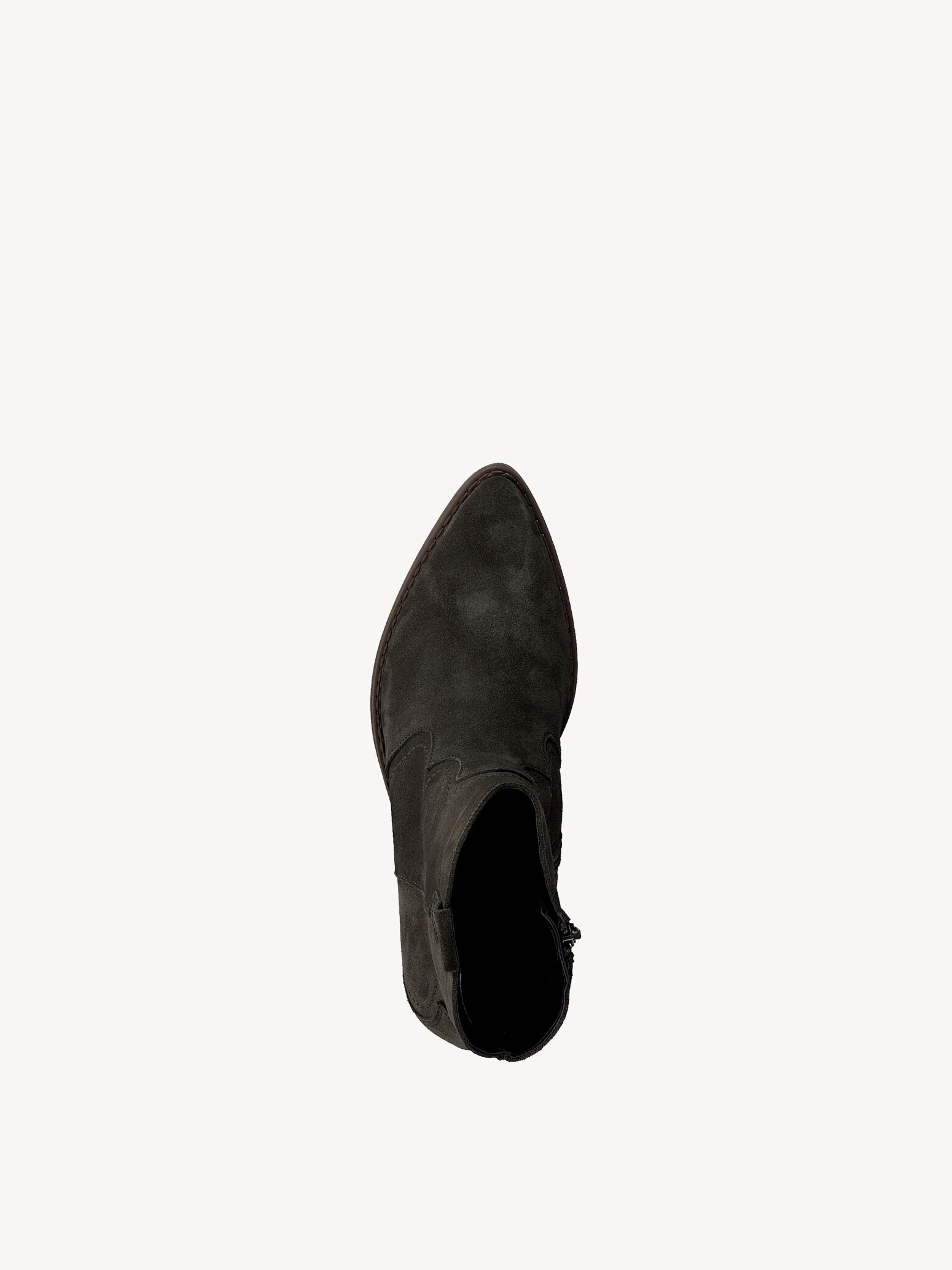 Bottes de cow-boy en cuir - vert