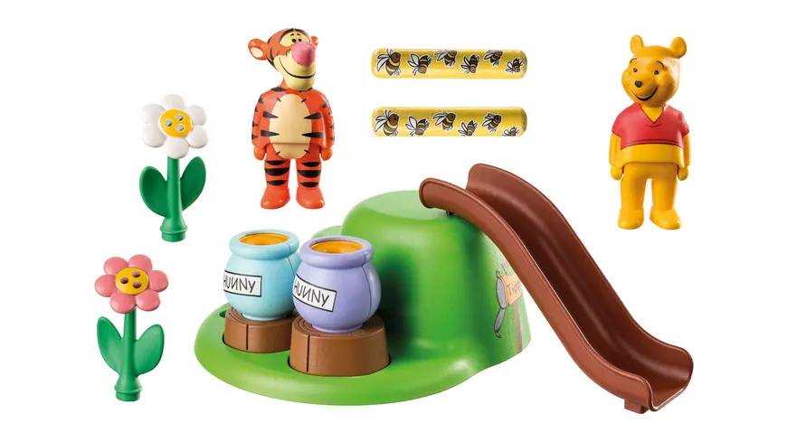 PLAYMOBIL 71317 1.2.3 & : Winnies & Tiggers Bienengarten