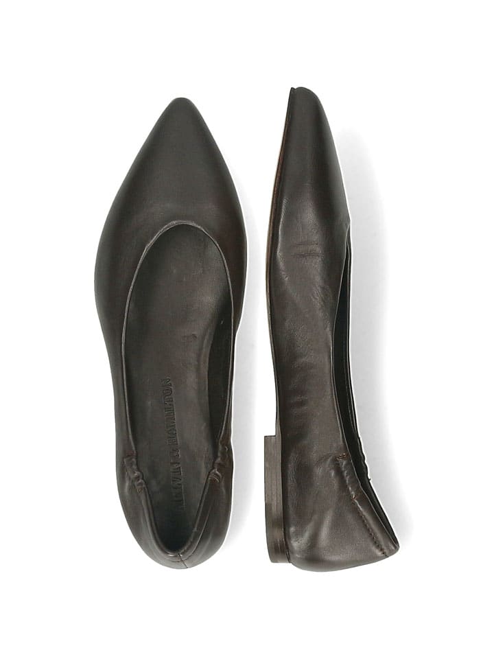 MELVIN & HAMILTON Leder-Ballerinas 