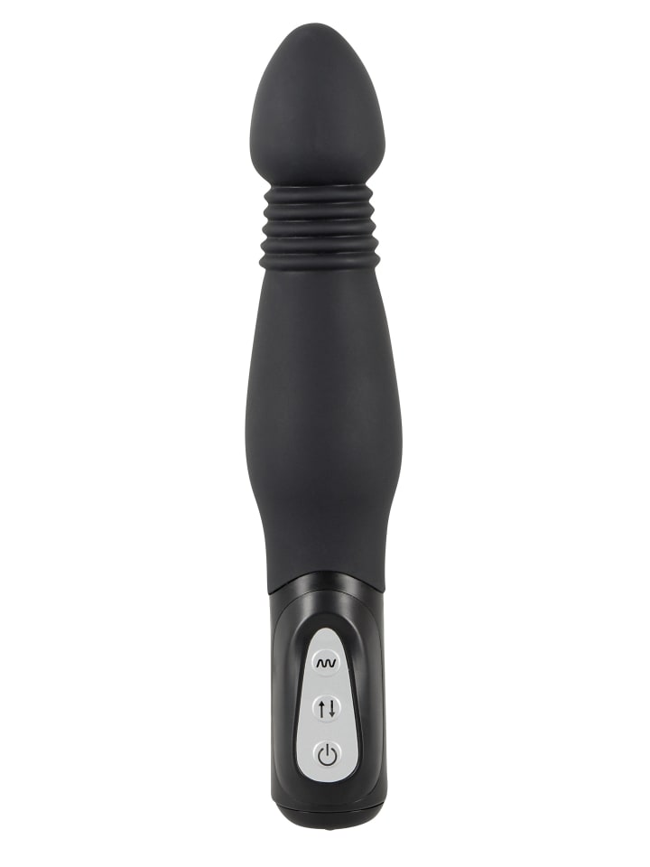 You2Toys Analplug mit Stoßfunktion Thrusting Anal Vibe in schwarz günstig kaufen 23,5