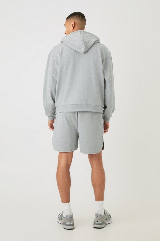 Gerippte Shorts