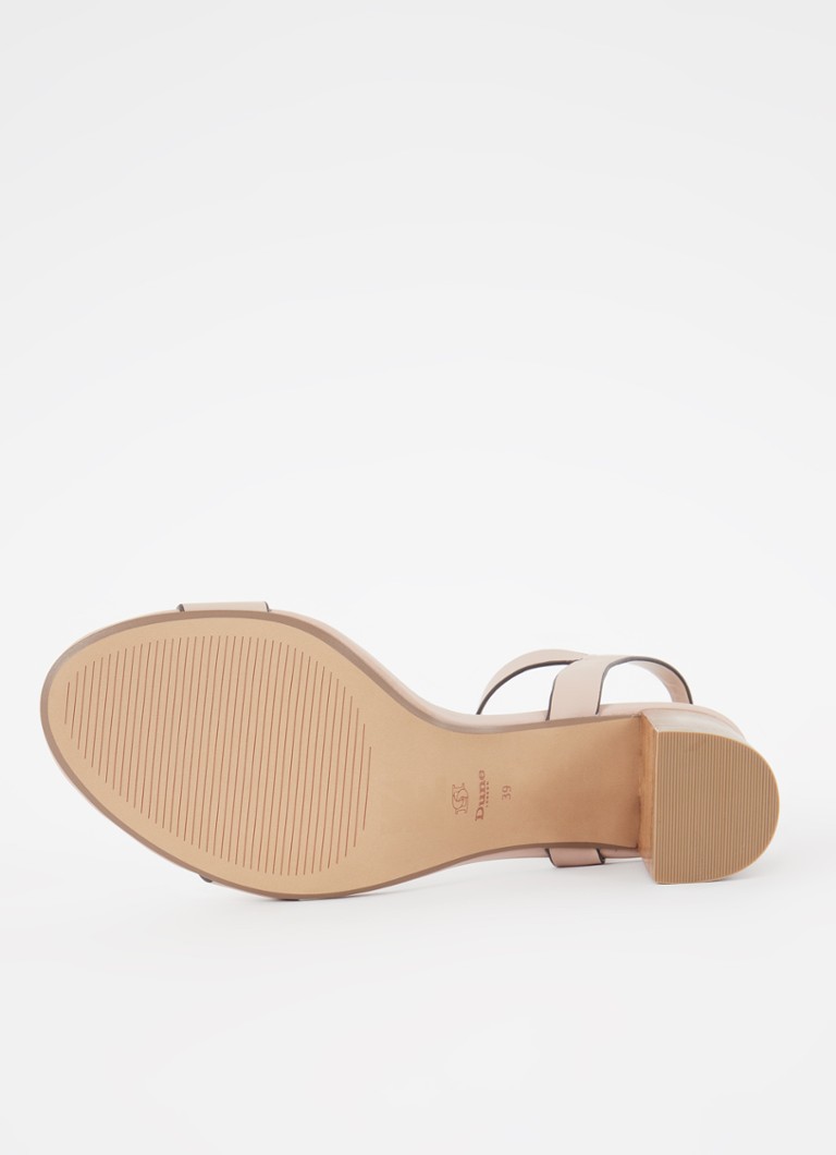 Dune London Wide Fit -nahkasandaalit
