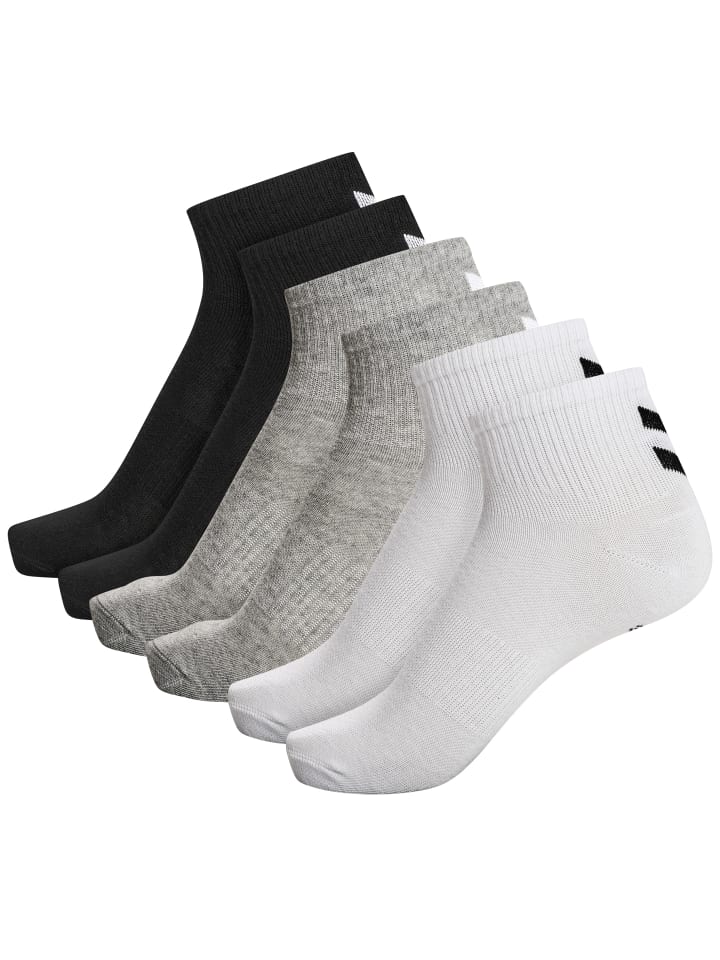 Hummel Hummel Low Socken Hmlchevron Erwachsene in BLACK/WHITE/GREY günstig kaufen