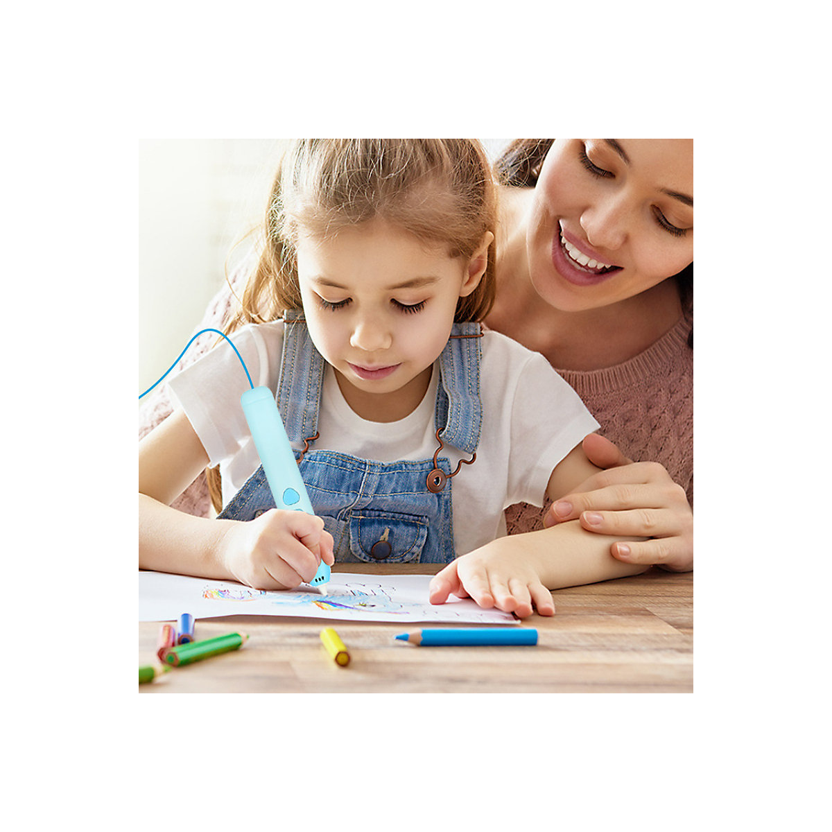 3D gedruckter Stift Cryogenic Smart Doodle Pen 3D-Druckstift kryogener intelligenter Kritzelstift dreidimensionaler Zeichenstift wiederaufladbar kreative Geschenke Kinderspielzeug Schreibwaren