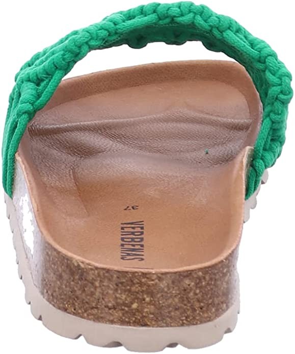 VERBENAS Komfort Sandalen grün VERDE