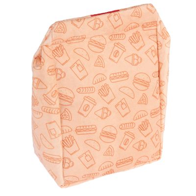 Hundespielzeug Squeaky Burger Menü