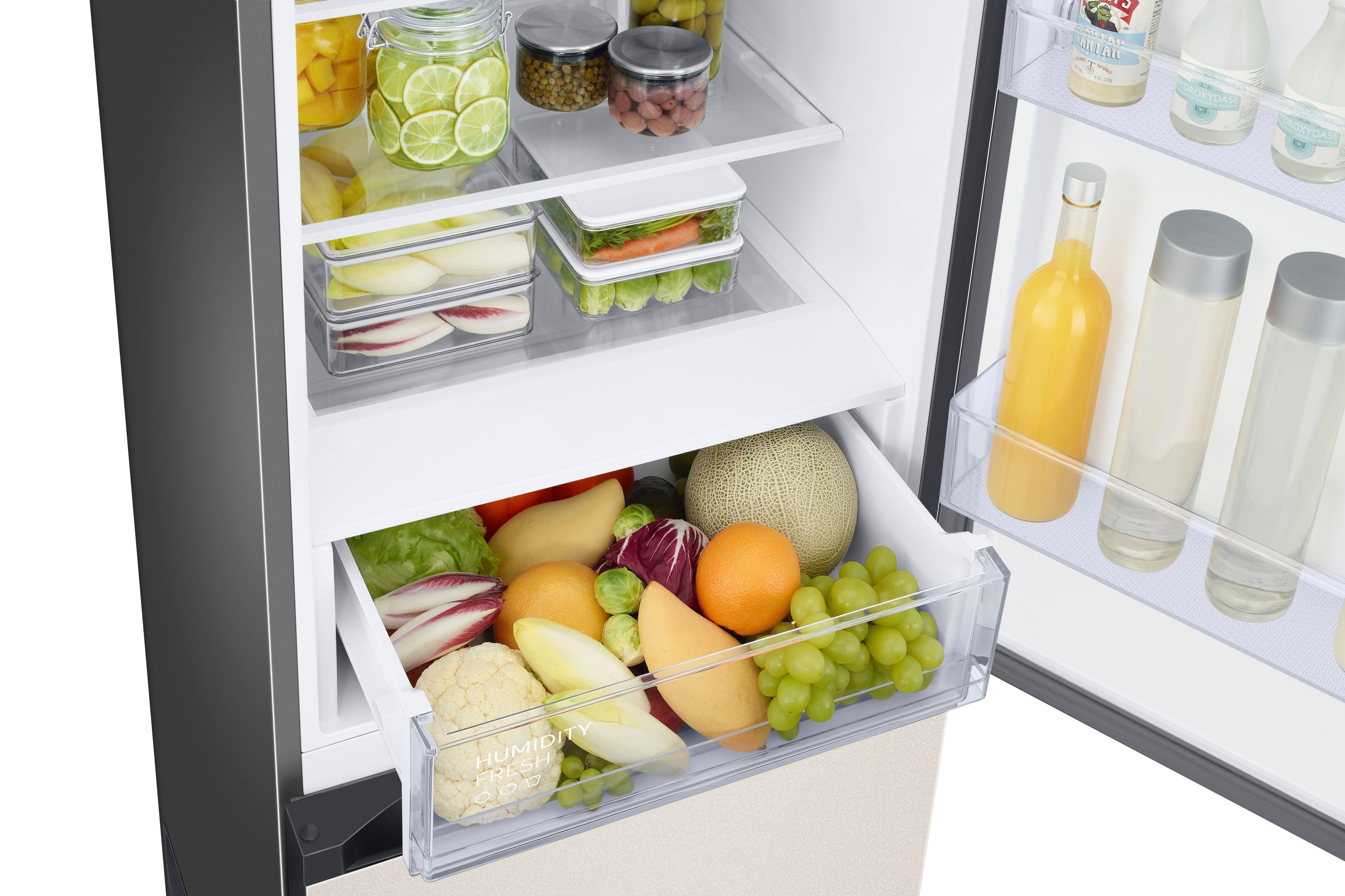 Samsung Kühl-/Gefrierkombination BESPOKE RL38C6B2CCE, 203 cm hoch, 59,5 cm breit