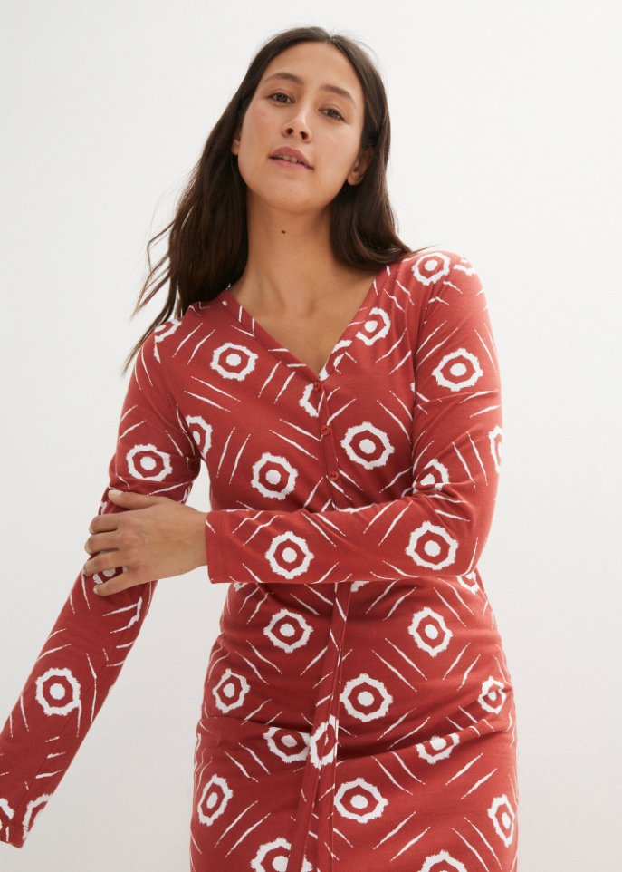 Jerseykleid, knieumspielend