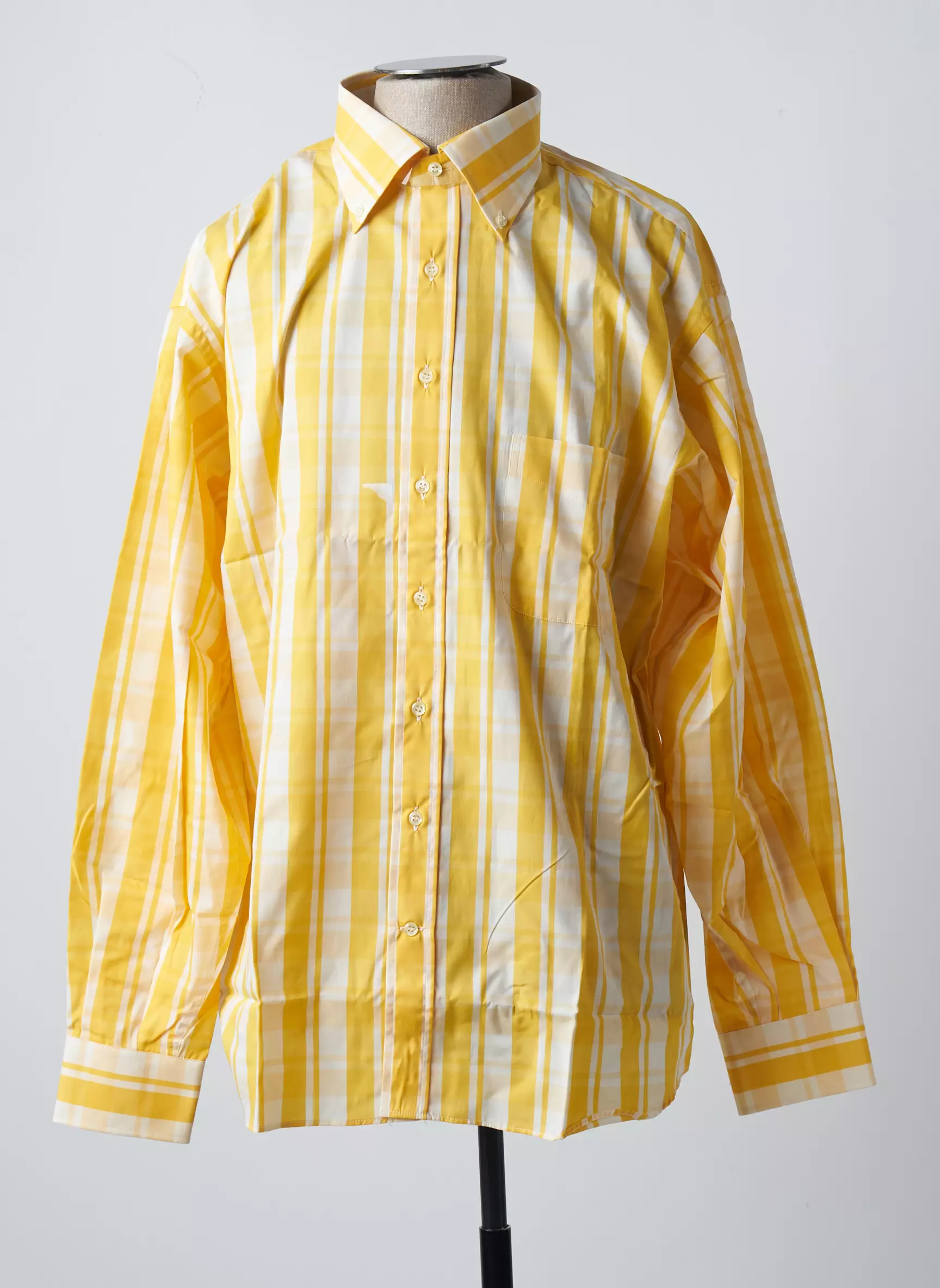 Flag Manches Longues Homme couleur jaune