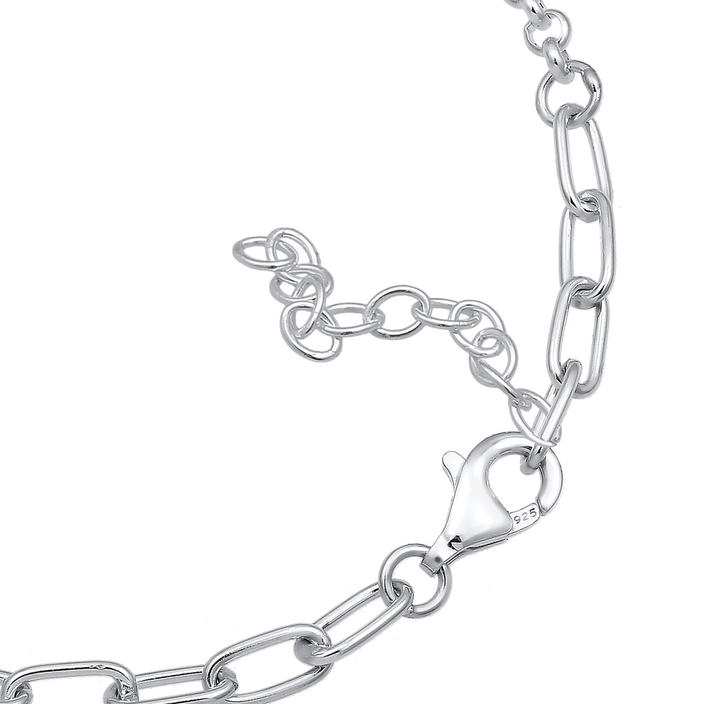 Nenalina Nenalina Bracelet Charmträger Bettelarmband Trend Basic 925 Silber Bracelet