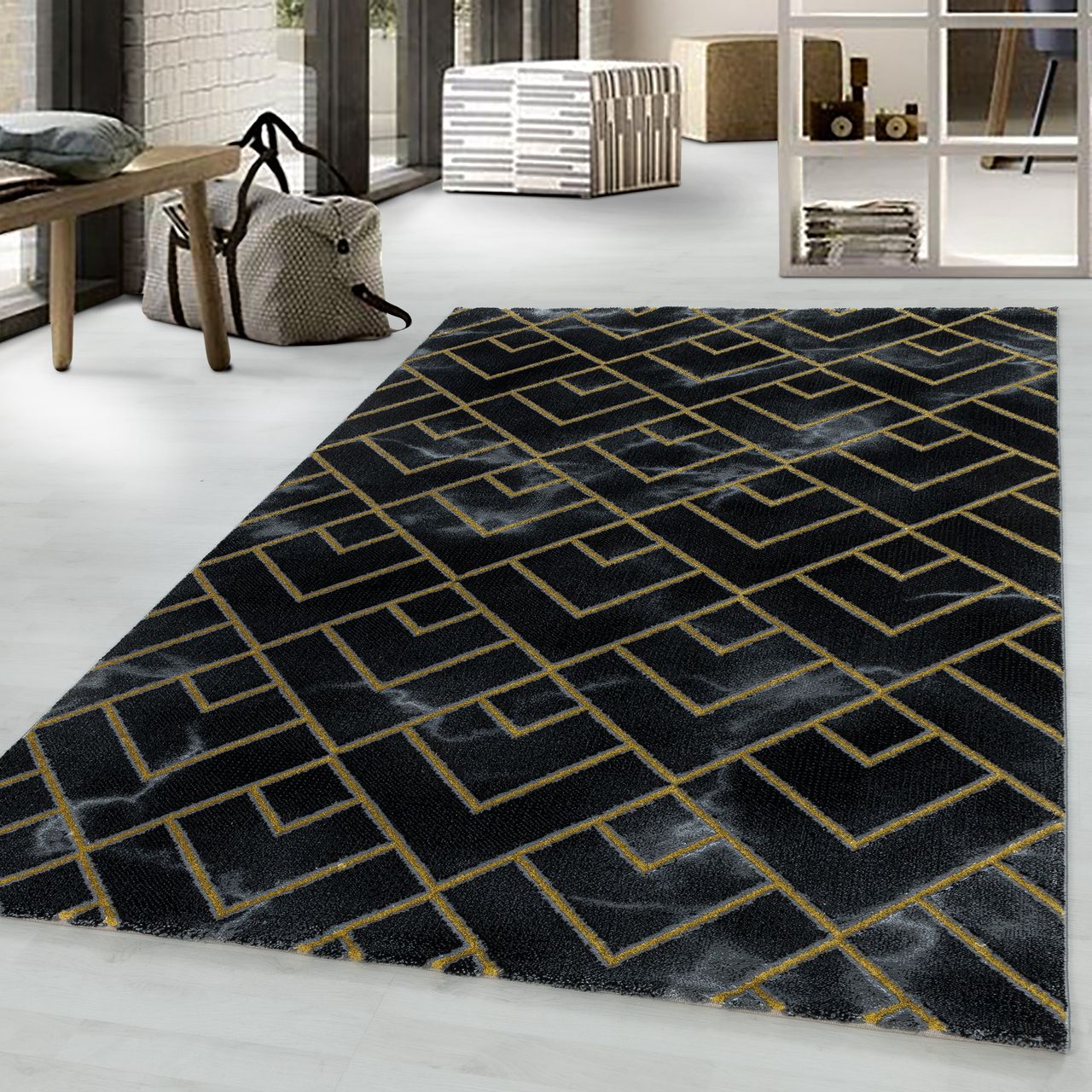 Ayyildiz Teppich, NAXOS 3814, GOLD, 120 x 170 cm