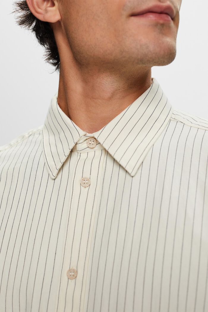 Twill-Hemd mit Nadelstreifen, 100 % Baumwolle