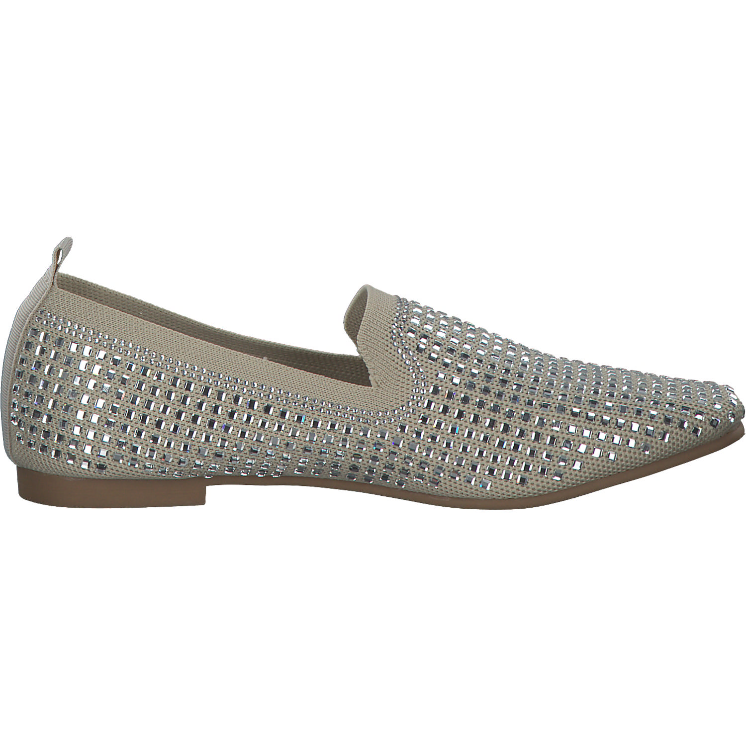 La Strada 2001004, Mokassins, Damen, beige + stones