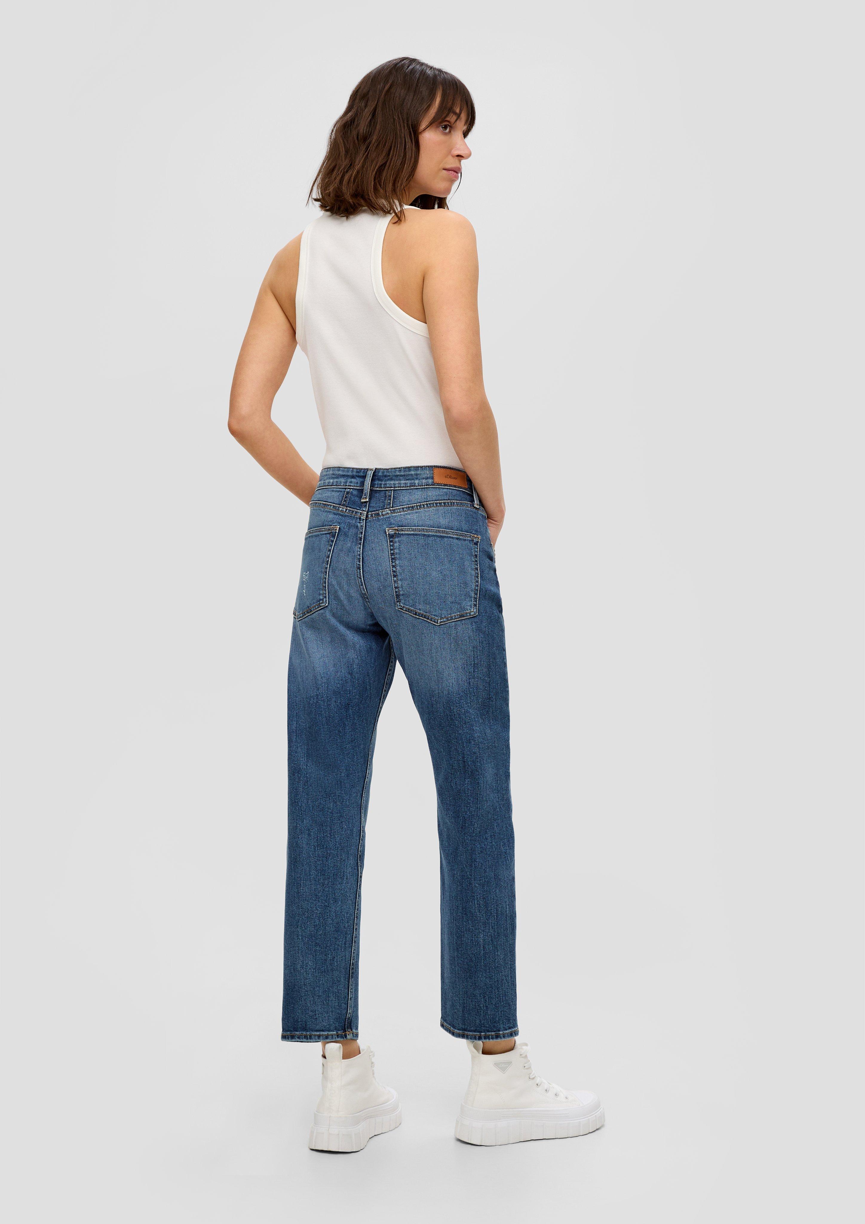 Ankle-Jeans Franciz / Relaxed Fit / Low Rise / Tapered Leg  2144213-55Z4