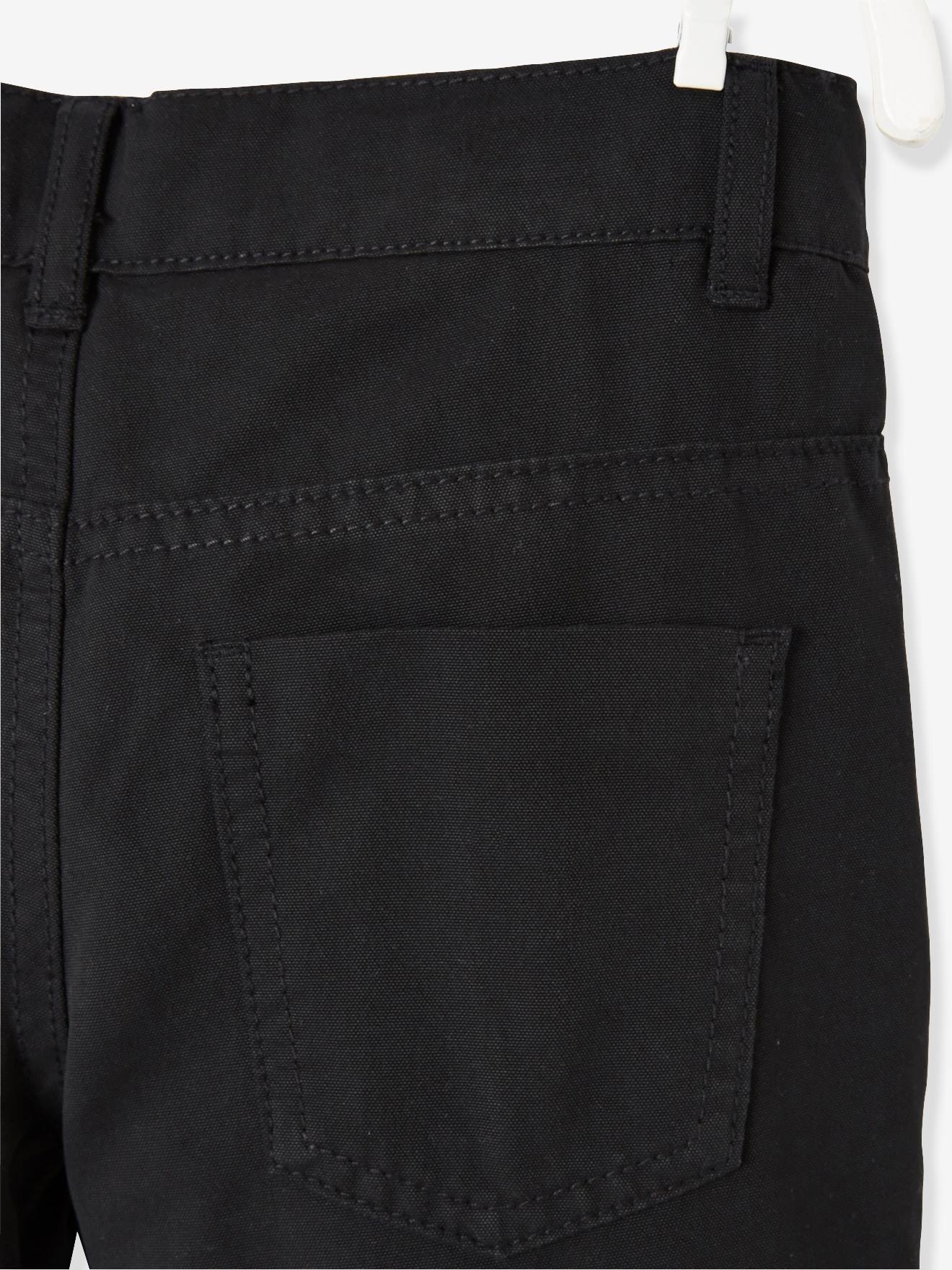 Pantalon indestructible doublé jersey garçon noir