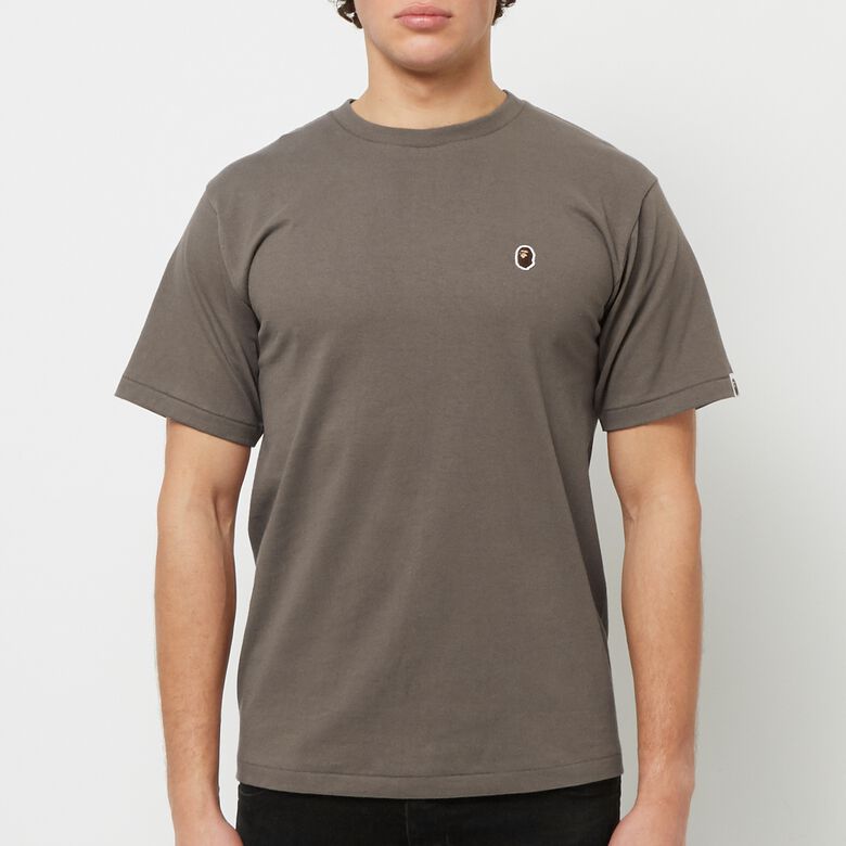 A Bathing Ape Ape Head One Point Tee brown