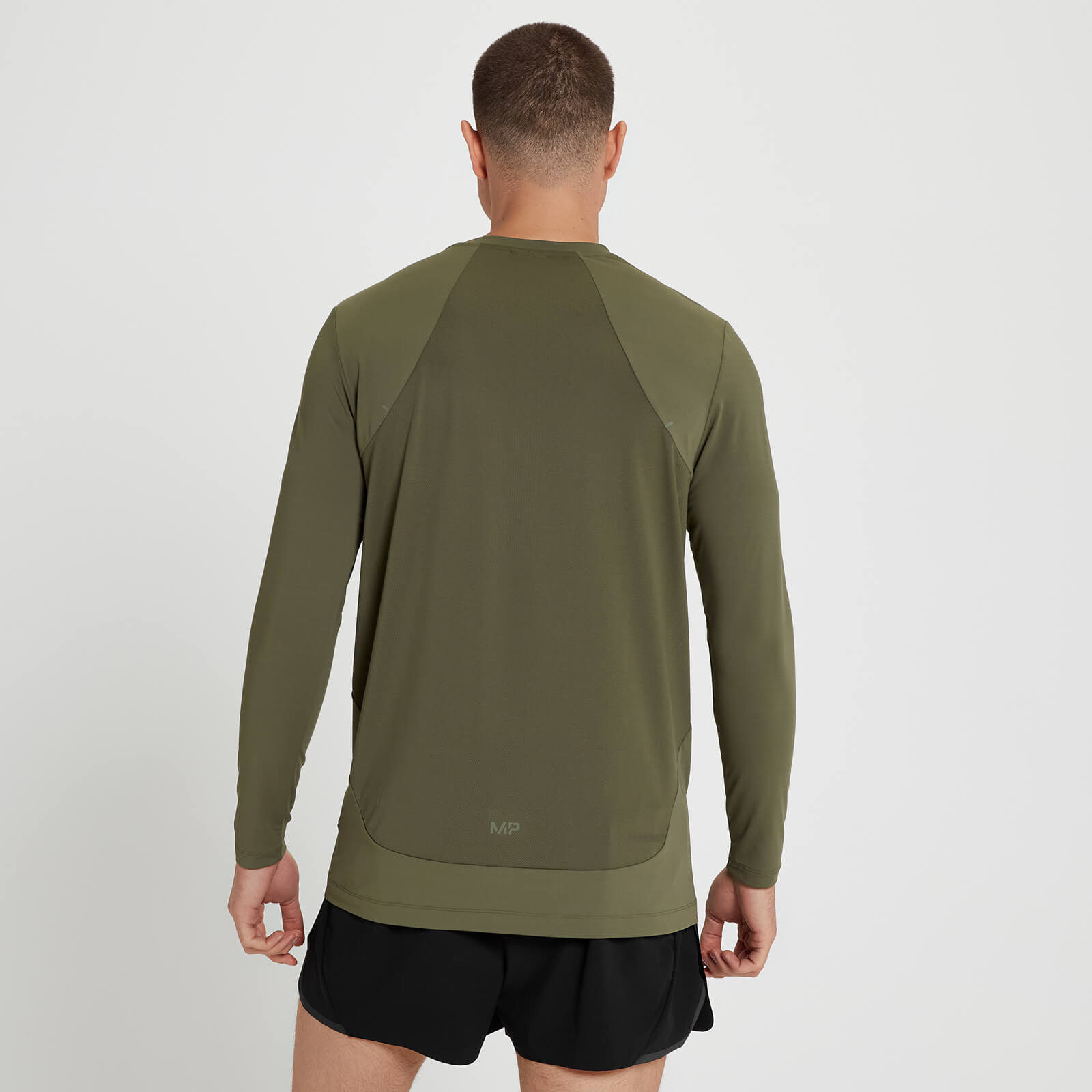 Haut à manches longues MP Velocity Ultra pour hommes – Vert armée