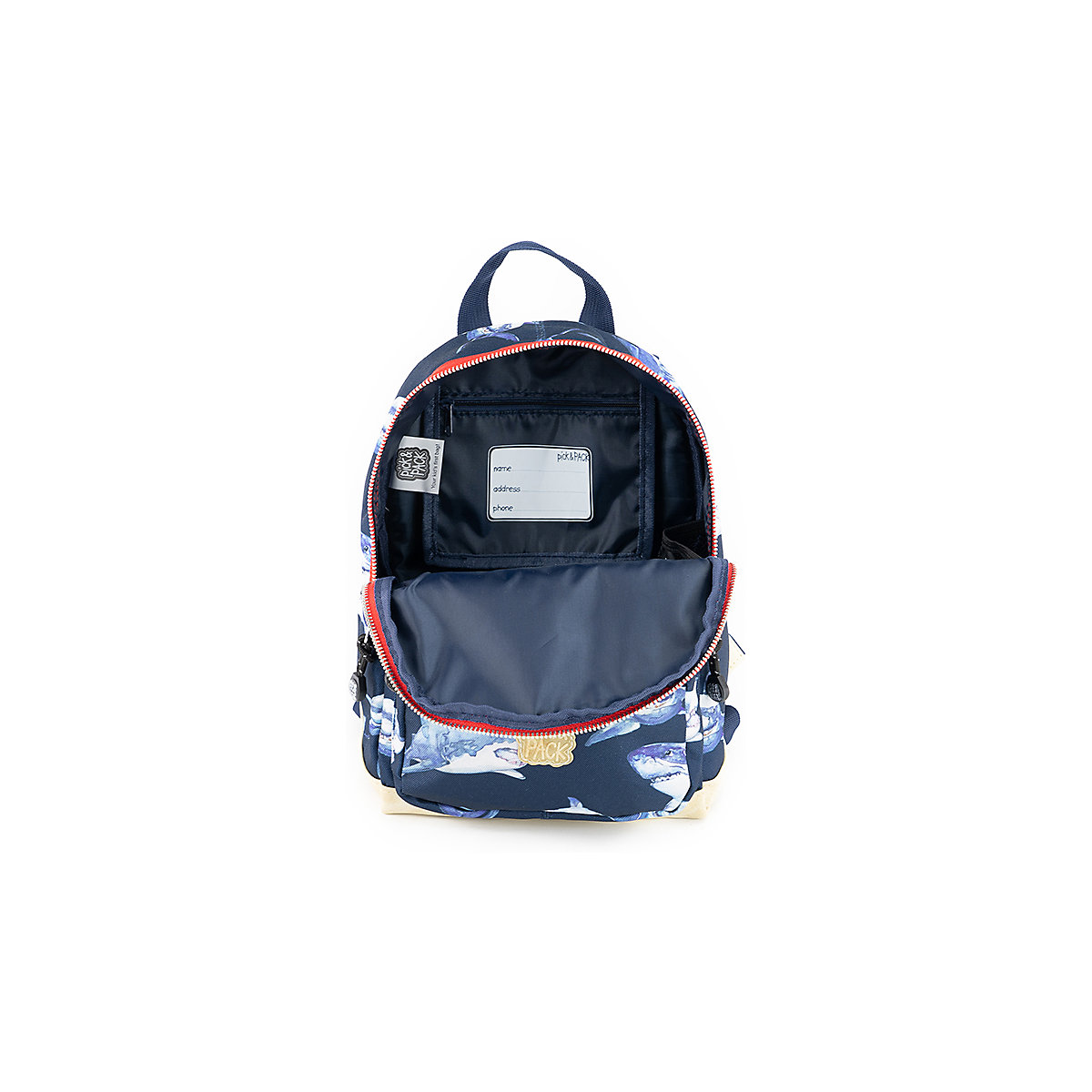 Kinderrucksack S Shark Navy