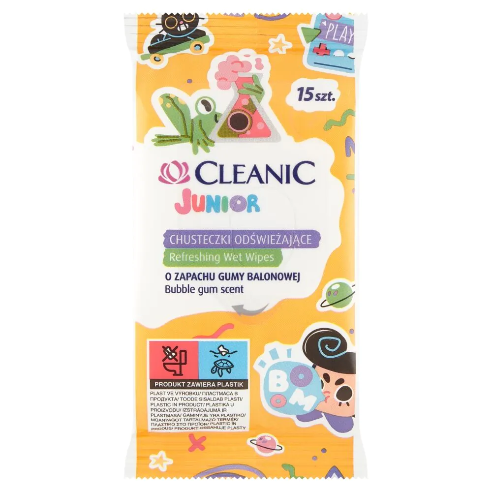 Μαντηλάκια Cleanic Junior Refreshing