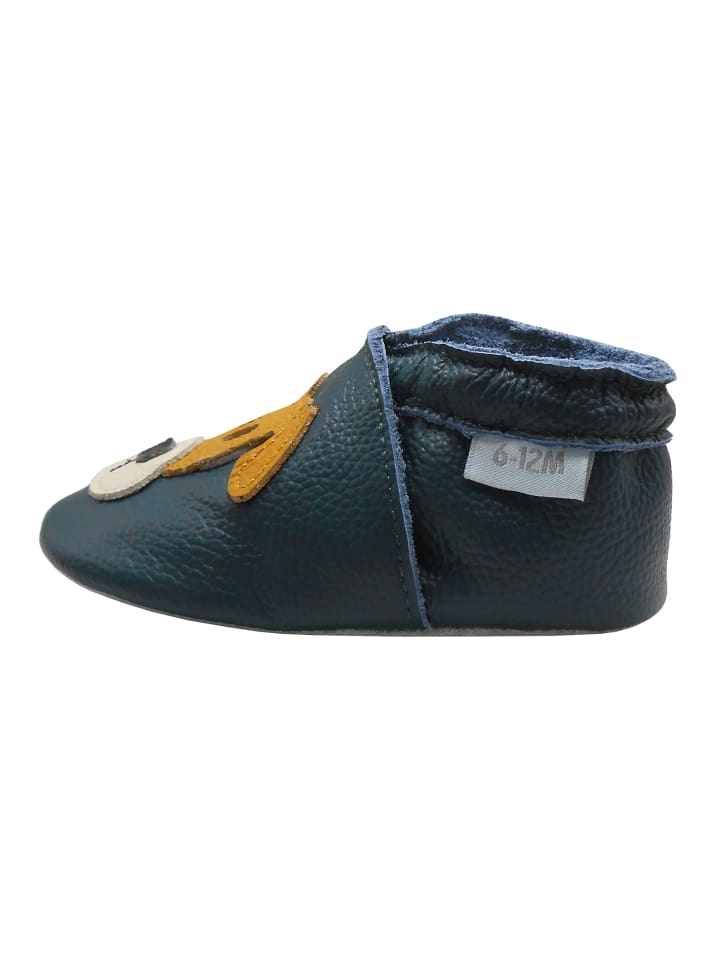 Yalion Baby Leder-Krabbelschuhe 