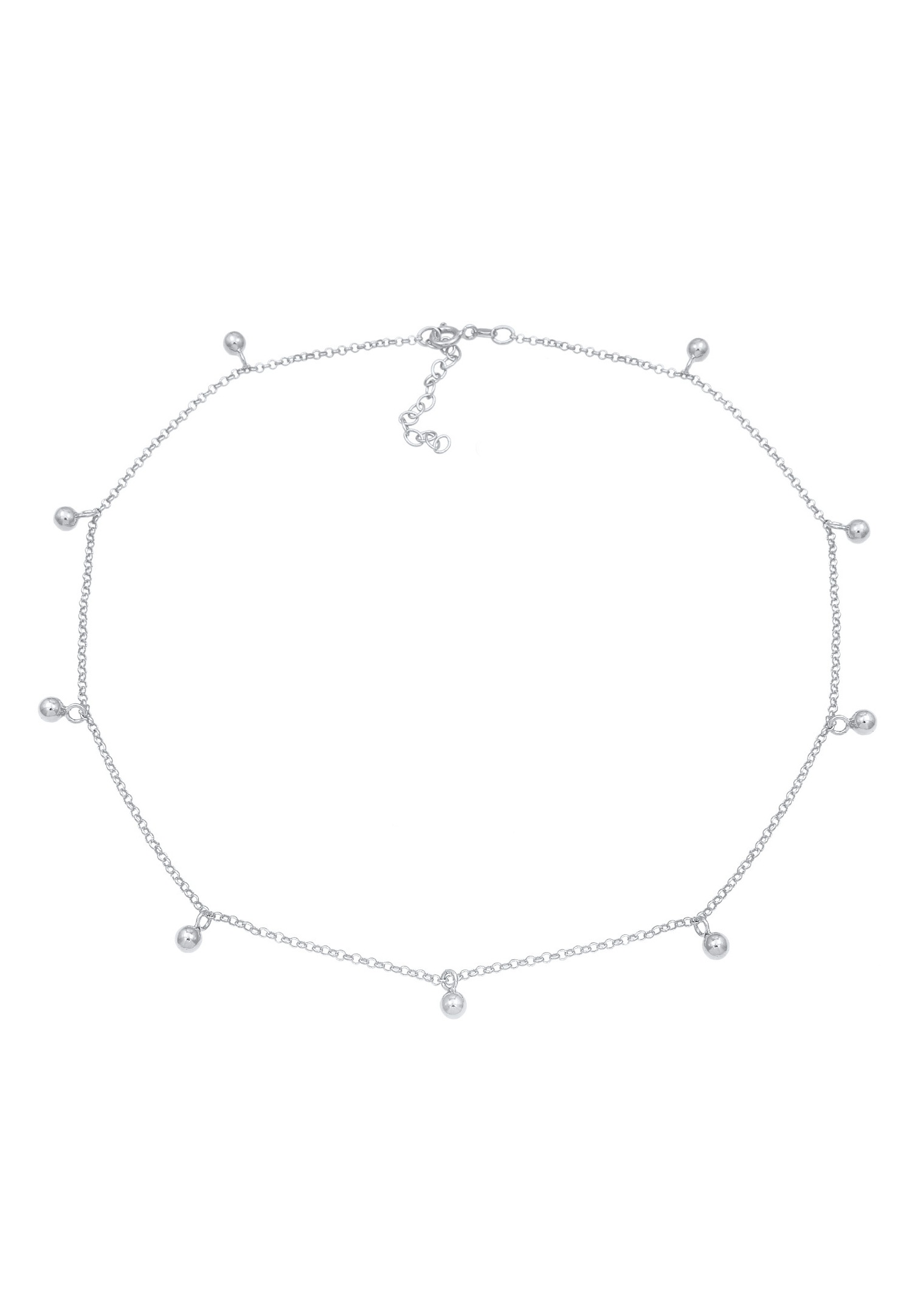 Collana girocollo Elli Ball da donna in argento massiccio 925/1000