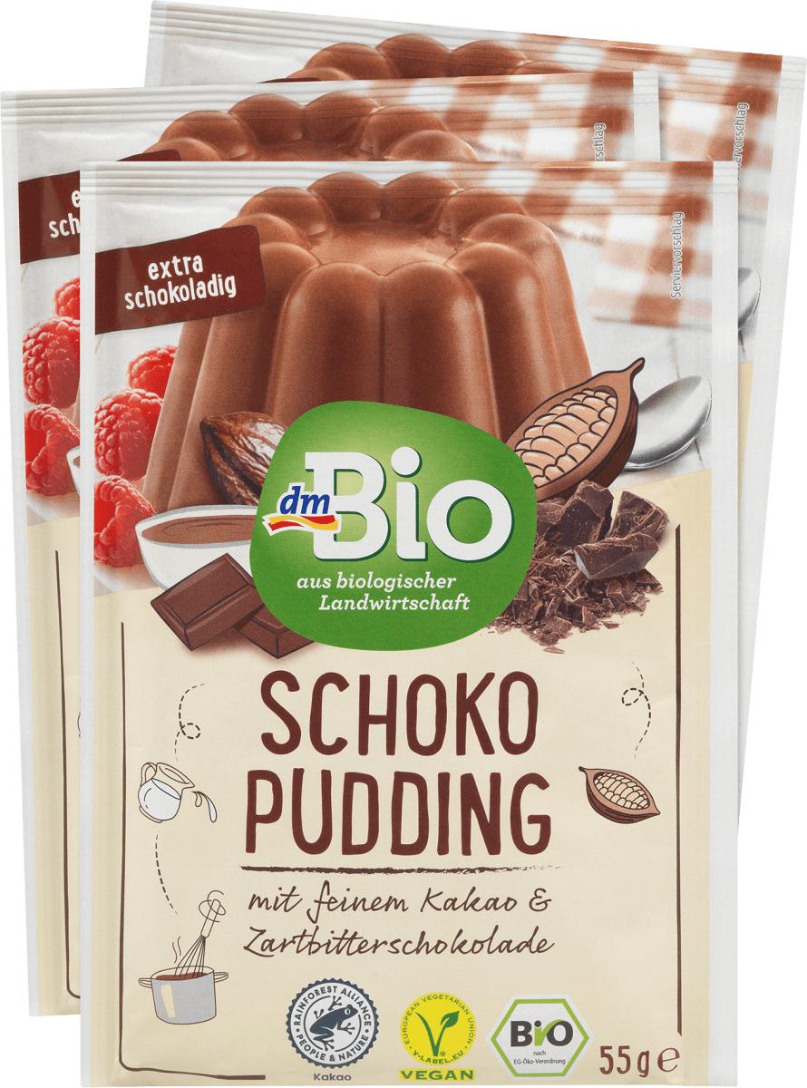 Schokopudding (3x55 g), 165 g