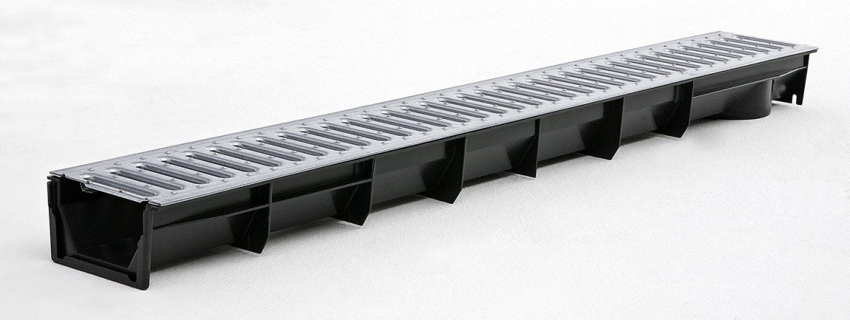 Powertec Tools Entwässerungsrinnen 3er-Set