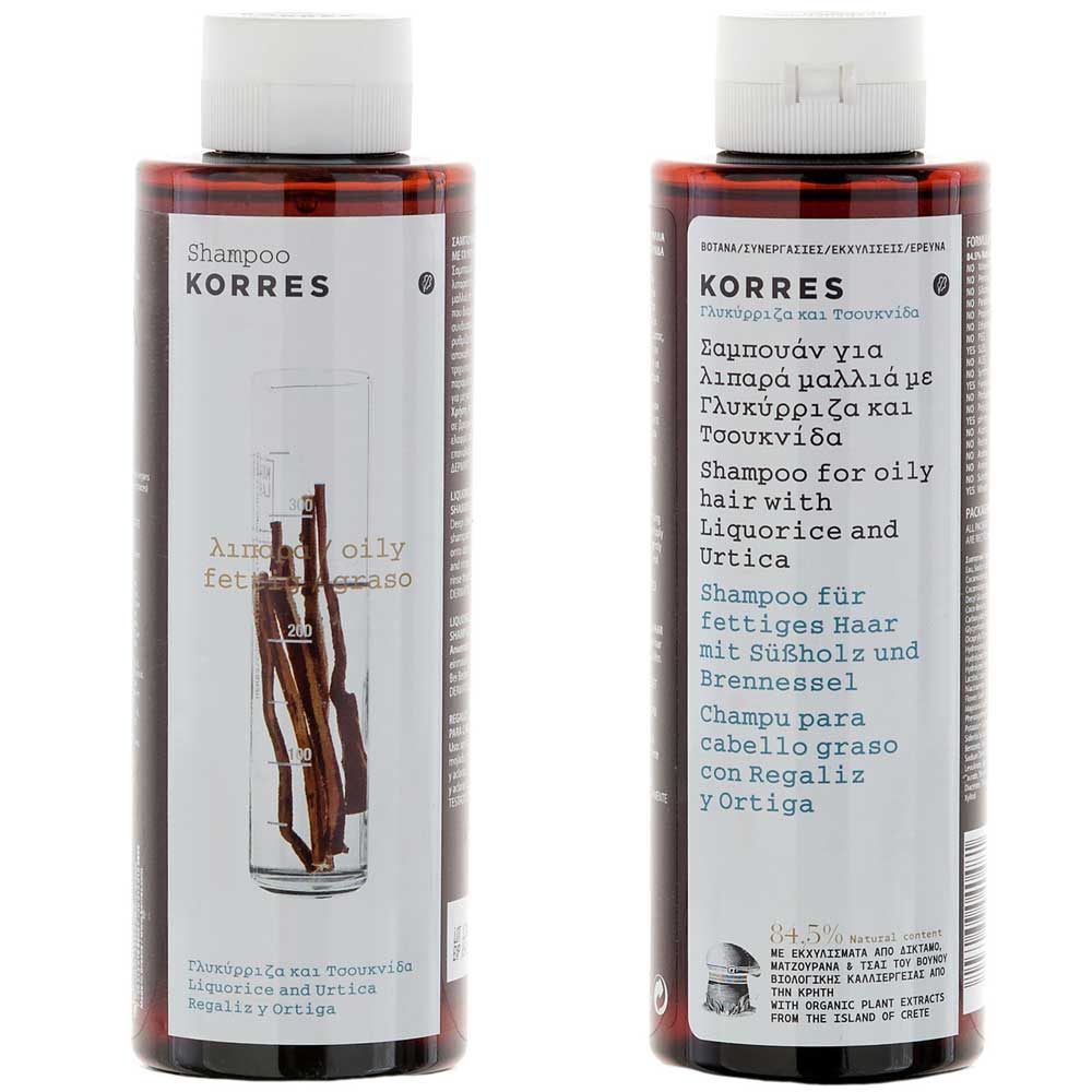 Korres Liquorice & Urtica Shampoo 250 ml