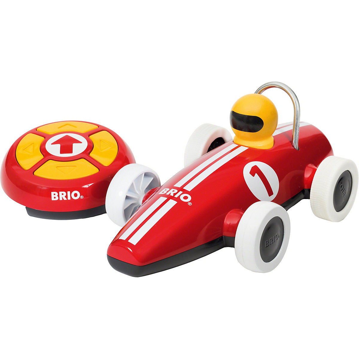 BRIO 30388 RC Rennwagen mit Fernsteuerung, rot