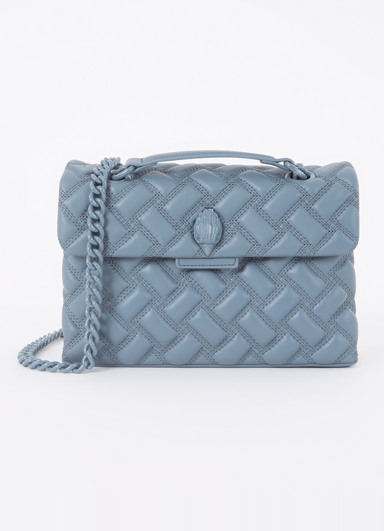 Borsa a tracolla Kensington in pelle trapuntata di Kurt Geiger