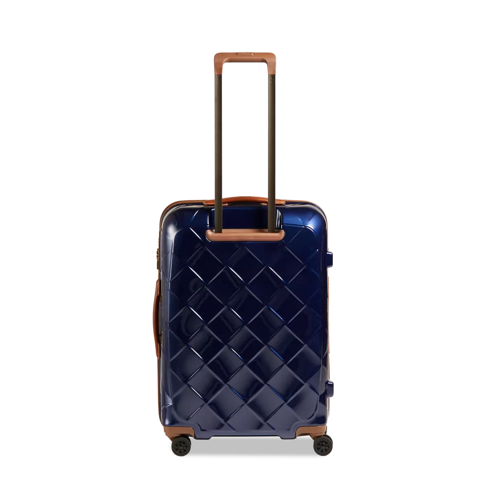 Stratic Leather&More - Hartschalen-Koffer M (bis 66cm) - Blue