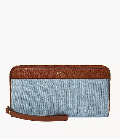Fossil Outlet Zip Clutch Jori