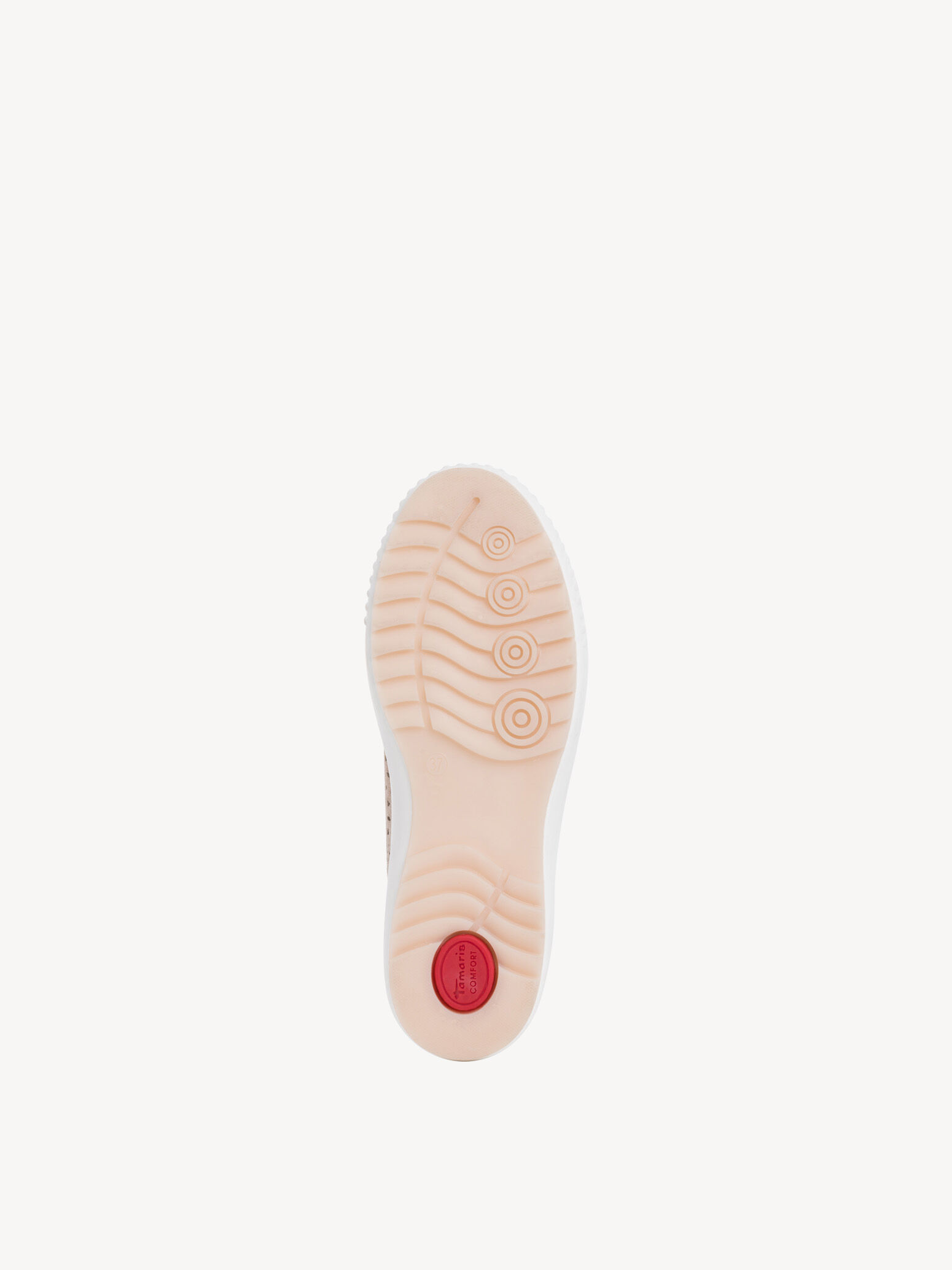 Basket en cuir - beige