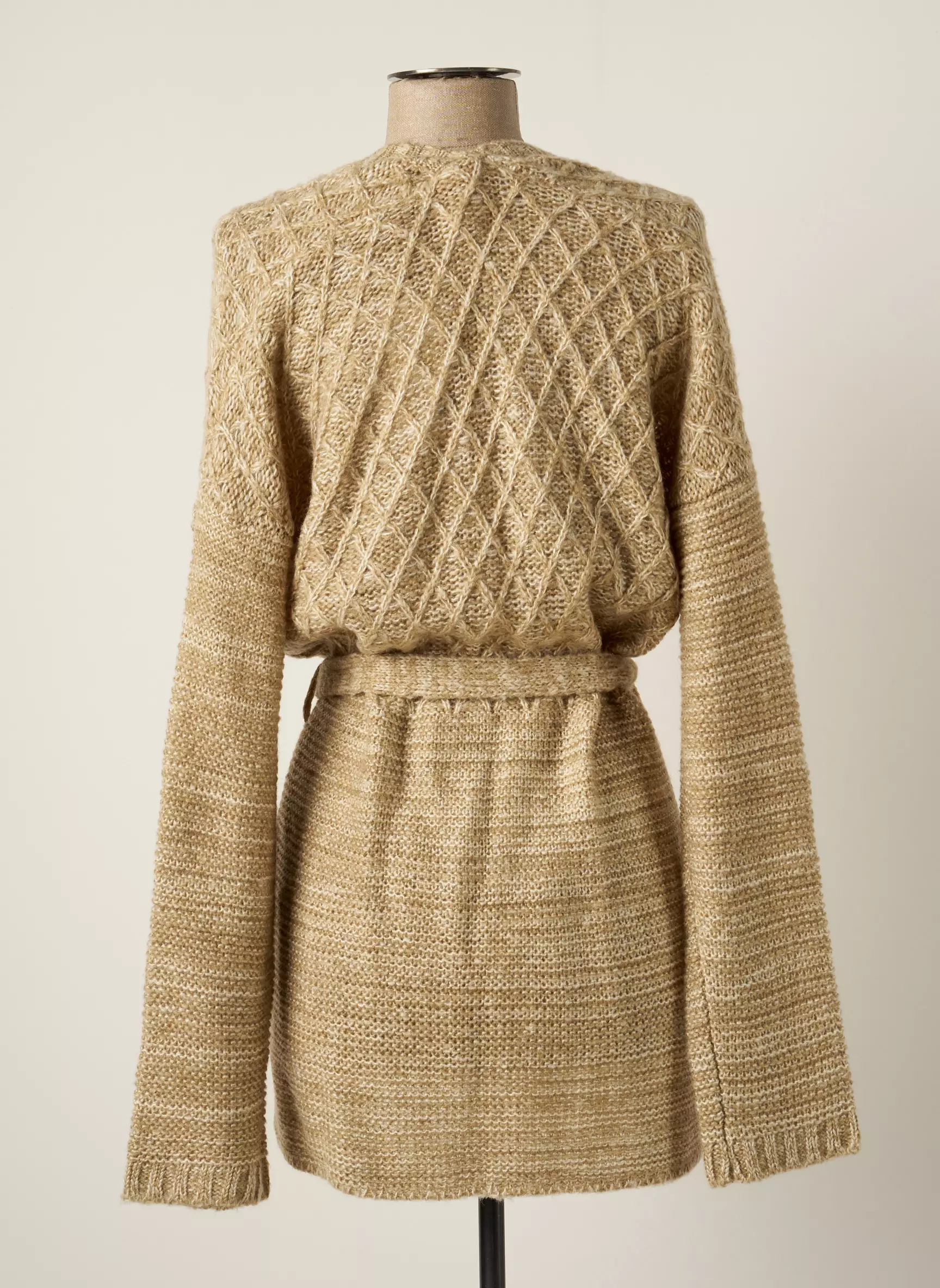 La Fiancee Du Mekong Gilet Femme couleur beige