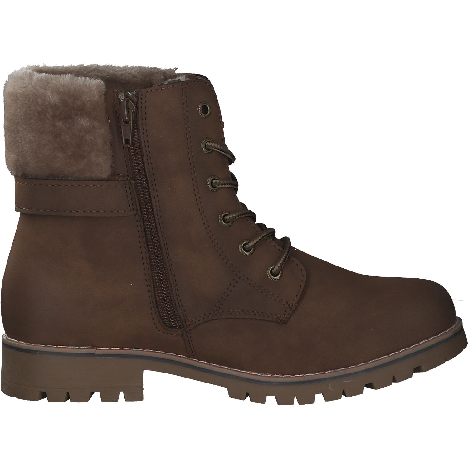 Tom Tailor 4270801, Winterstiefel, Damen, whisky