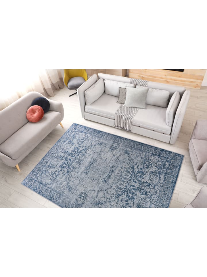 Arte Espina Teppich Inari in Blau günstig kaufen