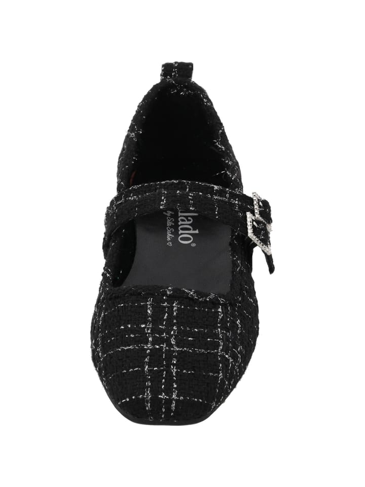 palado Riemchenballerinas in black silver günstig kaufen