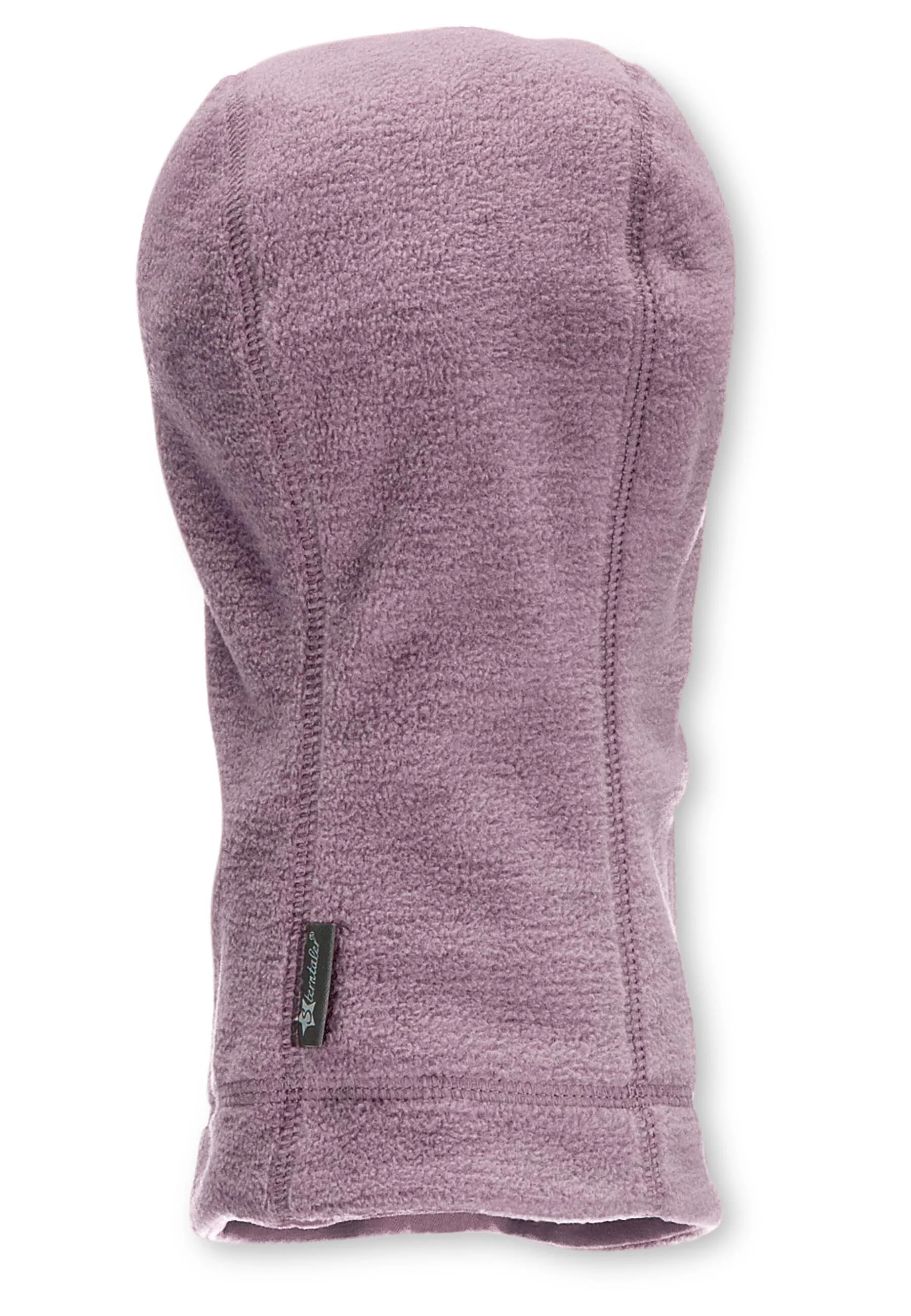 Schalmütze aus Microfleece melange (recycelt)