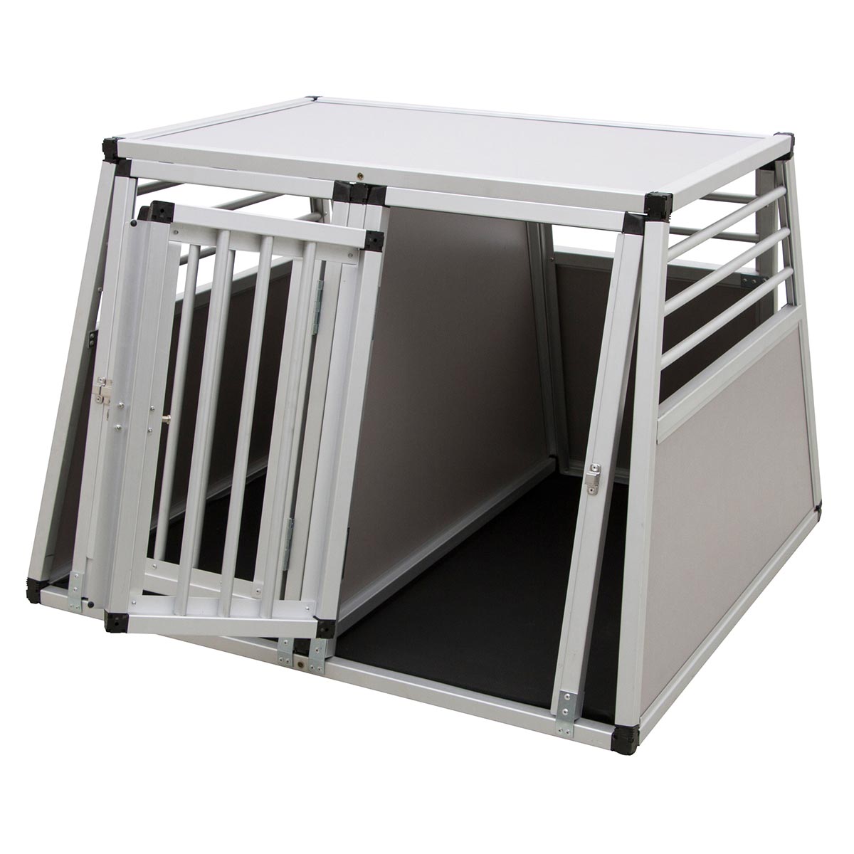 Kerbl Alu-Transportbox zweitürig 92 x 97 x 68 cm bei ZooRoyal