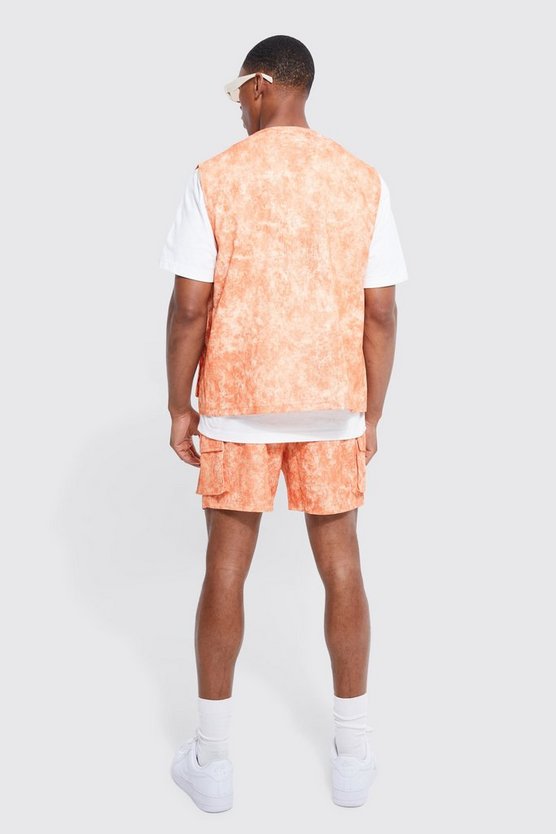 Cargo-Shorts mit elastischem Bund