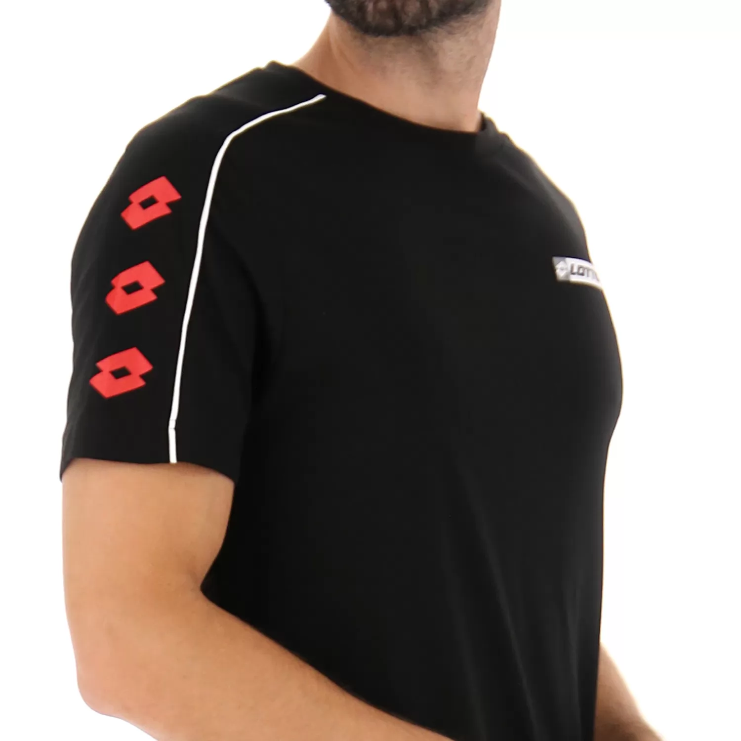 LOGO VIII T-SHIRT 1 HELT SVART