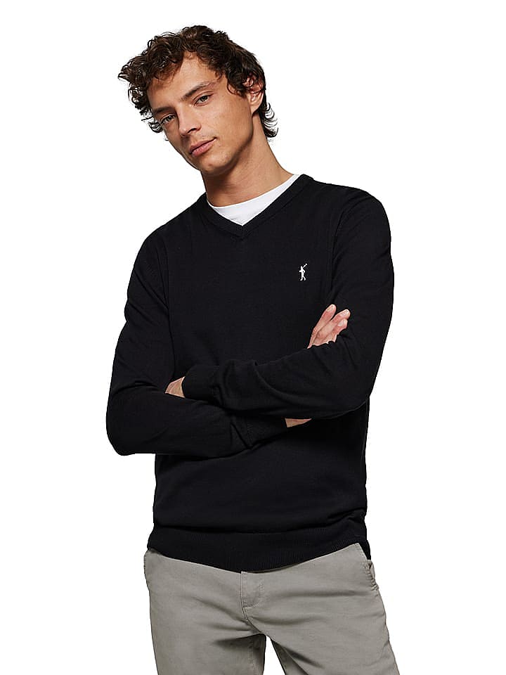 Polo Club Pullover in Schwarz günstig kaufen L