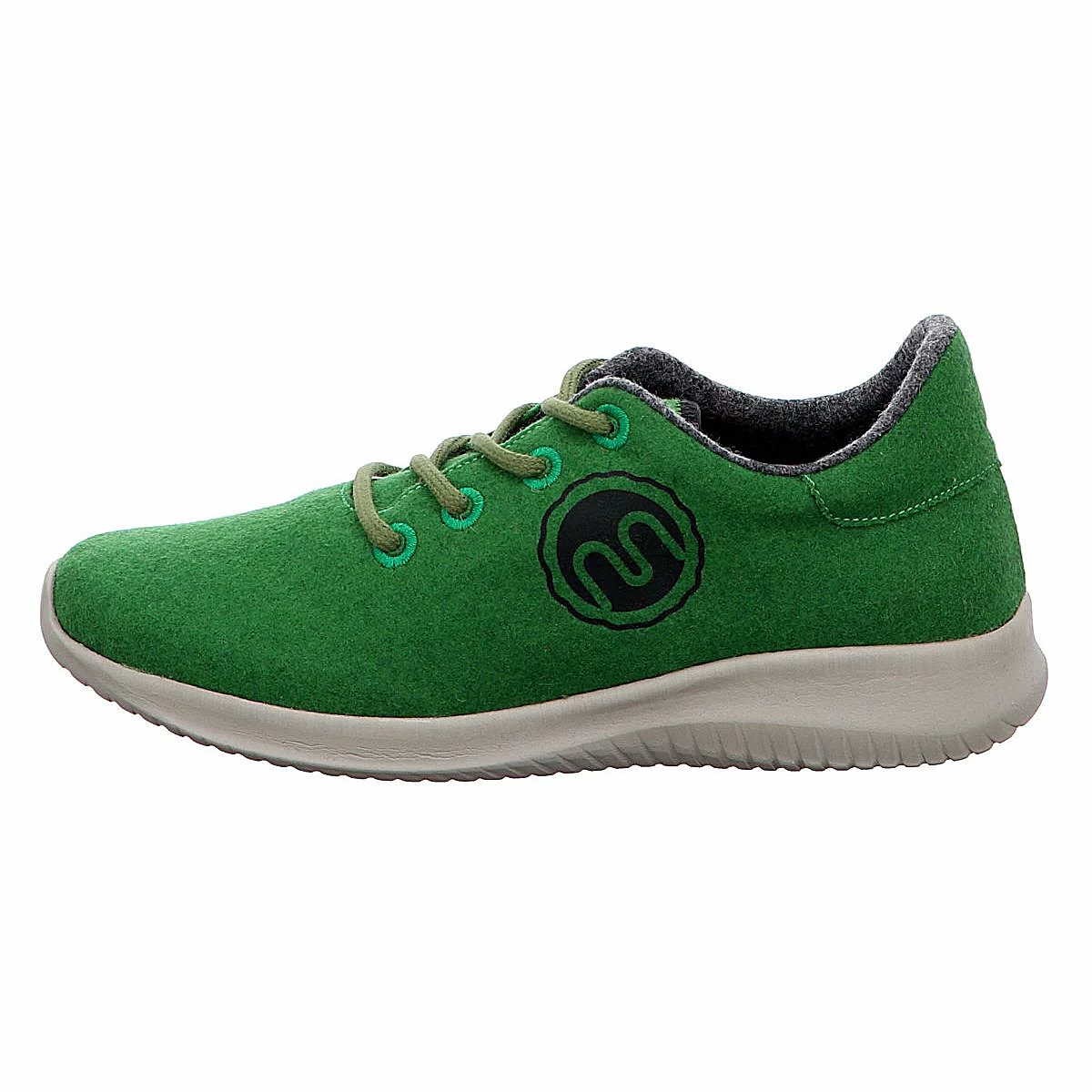 GEMINI Freizeit Schnürer grün Schnürhalbschuh, grün