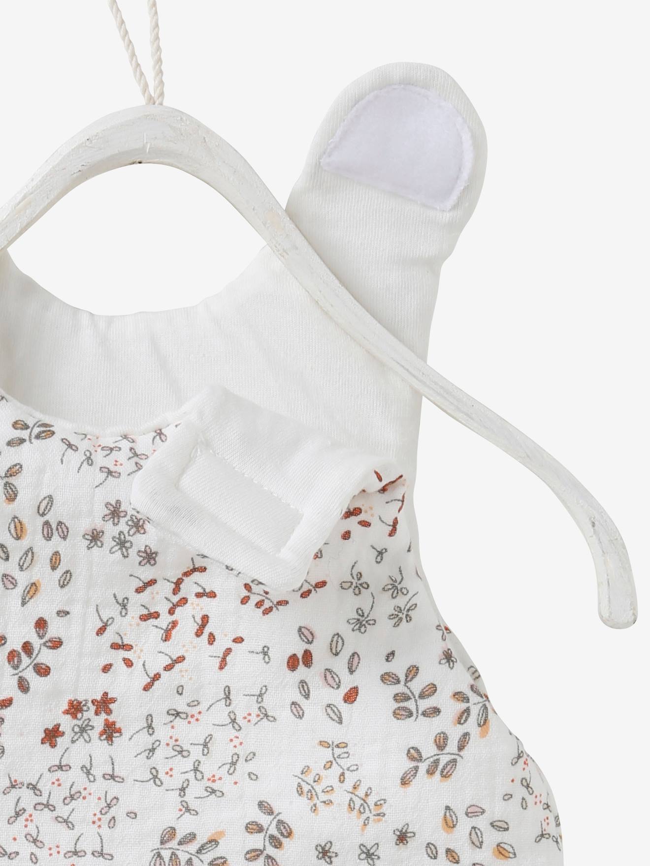 Gigoteuse poupon en gaze de coton Flora multicolore