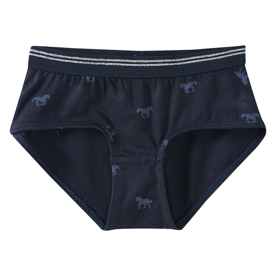 5 Mädchen Pantys mit Pferde-Motiven