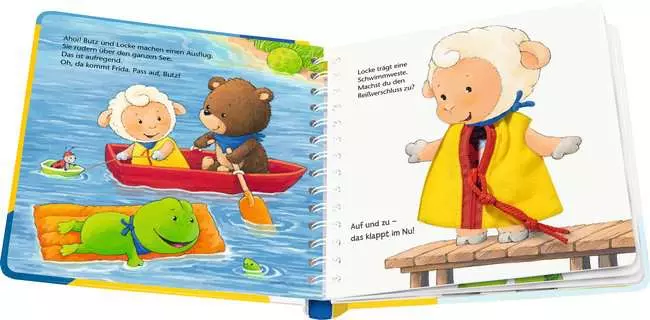 ministeps: Knopf auf, Knopf zu