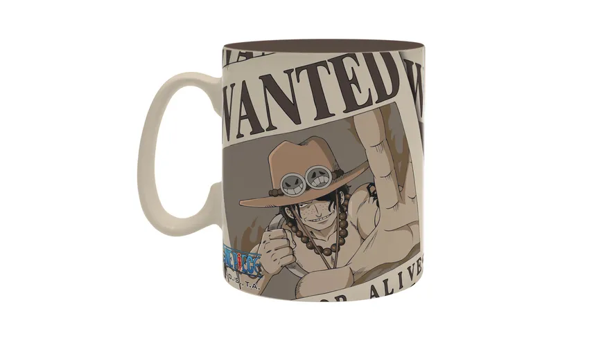 ONE PIECE Ace Wanted Tasse 460ml