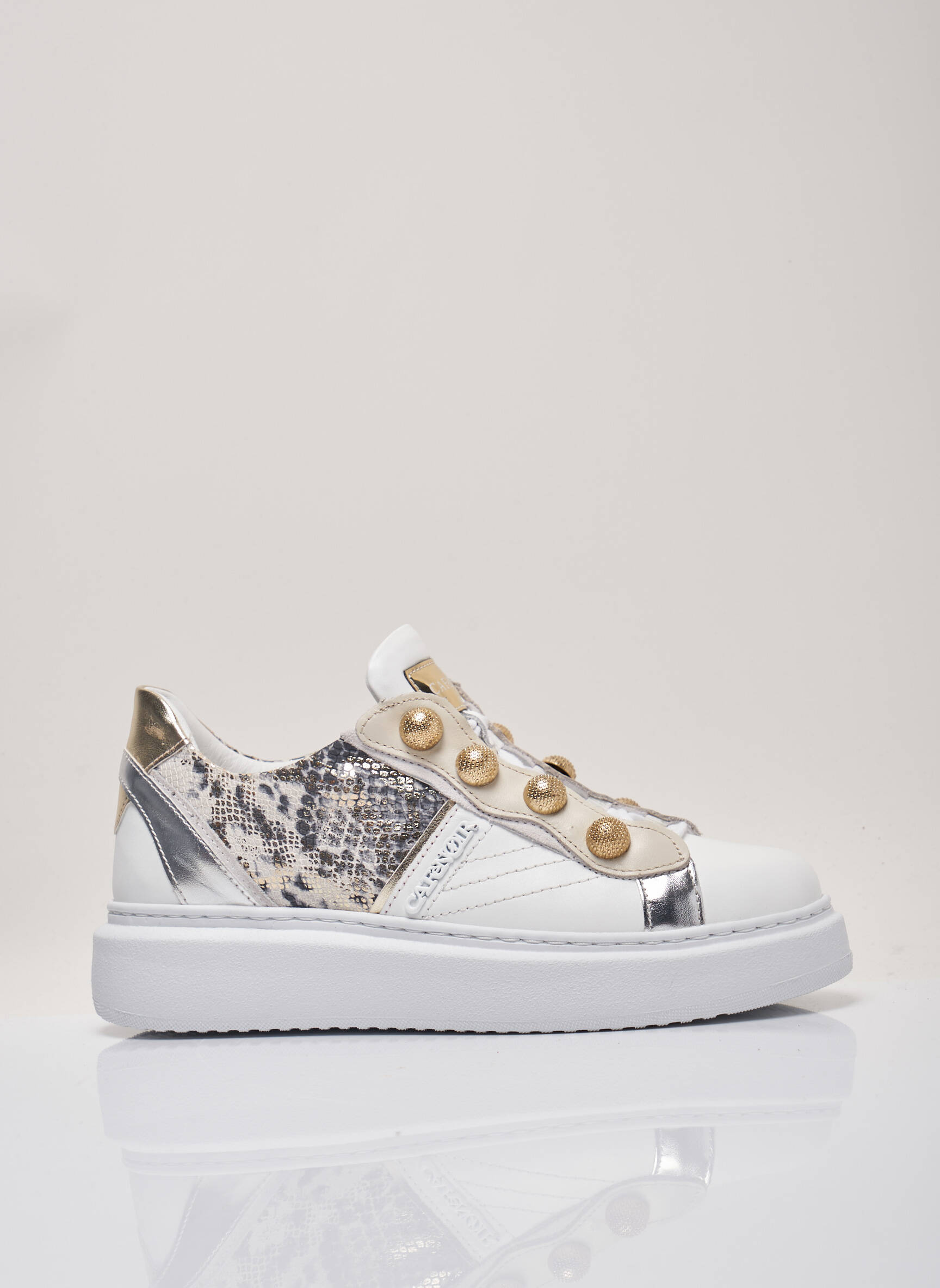 Cafe Noir Baskets Femme couleur blanc